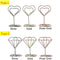 Desktop Decoration Table Numbers Holder Clamps Stand Place Card Photos Clips