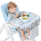 Waterproof Highchair Kids Long Sleeves Baby clothes Weaning Bib Baby Bibs