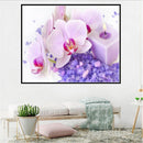 Flower 5D Round Diamond Painting DIY Needlework Cross Stitch Set Decor Gift