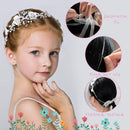 Bridesmaid Headdress Bridal Hair Tiara for Birthday Protagonist Prom Perfor