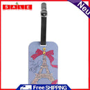 DIY Diamond Painting Special Shape Tower Ribbon Type Label Luggage Boarding Pass