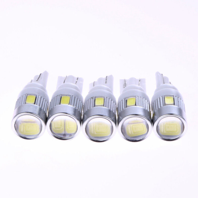 5 X High-Power Automotive LED Lights Show Wide Lights T10 5630 6SMD