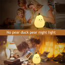 Cute Table Lamp 7 Colors Silicone Bedside Lighting Girls Gift