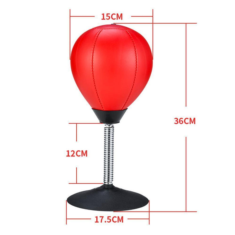 Sports Mini Punching Speed Ball Bag Relief Stress Desktop Stand Boxing Ball
