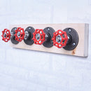Retro Industrial Wheel Valve Hook Wall Hanging Art Home Coat Towel Hanger Newly