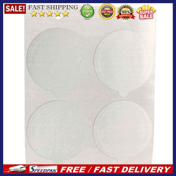 100pcs Self Adhesive Aluminum Foil Paper Brewer Lid Coffee Capsule Flim Sti
