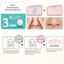 Remove Blackhead 3 Steps Care Deep Clean Pores Acne Nose Patch (Blue) Newly