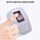 Travel Rewireable Power Plug Receptacle Connector Plug Adapter Power Swtich