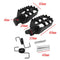 2x 8mm Motorcycle Foot Pegs Pedals Aluminum Alloy Footrests for Yamaha PW50