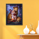 Cat Elf Full Diamond Painting DIY 5D Round Drill Rhinestones Wall Picture