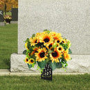 Plastic Flower Basket Hollow Graveyard Organizer Plug Garden Decor (2pcs) Newly