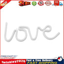 Romantic LOVE Letters LED Night Light USB Charging Home Decor Neon Lamp Newly