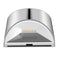 2pcs Warm White 4 LED Solar Lights Waterproof  Wall Stair Lamp for Security