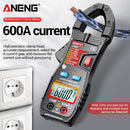 ANENG CM81 6000 Counts Clamp Meter DC AC Auto Range NCV Multimeter (Black) Newly