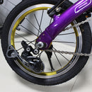 MUQZI Folding Bike Rear Derailleur Extender Frame Tail Hook Hanger (Black) Newly
