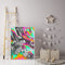 Apricot Flower Oil Painting By Numbers Canvas Coloring Picture Set No Frame