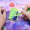 5D Diamond Painting Point Drill Pen Feather Shape DIY Craft Picker Tools (Green)