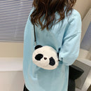 Girl Fashion Panda Shape Shopping Bag Travel Women Mobile Phone Pouch Handbag