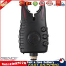 LED Fishing Bite Alarm Adjustable Tone Volume Carp Fishing Tackle (Red) Newly