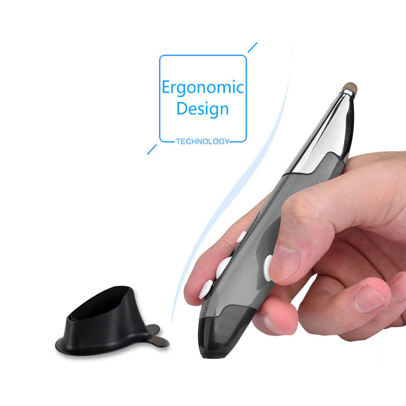 PR-06 3-Inch RF 2.4GHz Wireless Mouse Presenter Presentation Remote Stylus Pen