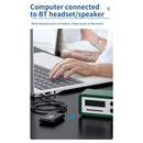 Bluetooth 5.0 Adapter 3.5mm AUX Music Audio 2 in 1 Wireless Transmitter Receiver