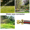 Brass Pants Coupling Joint Quick Connector Garden Watering Tap Water Pipe Adapter
