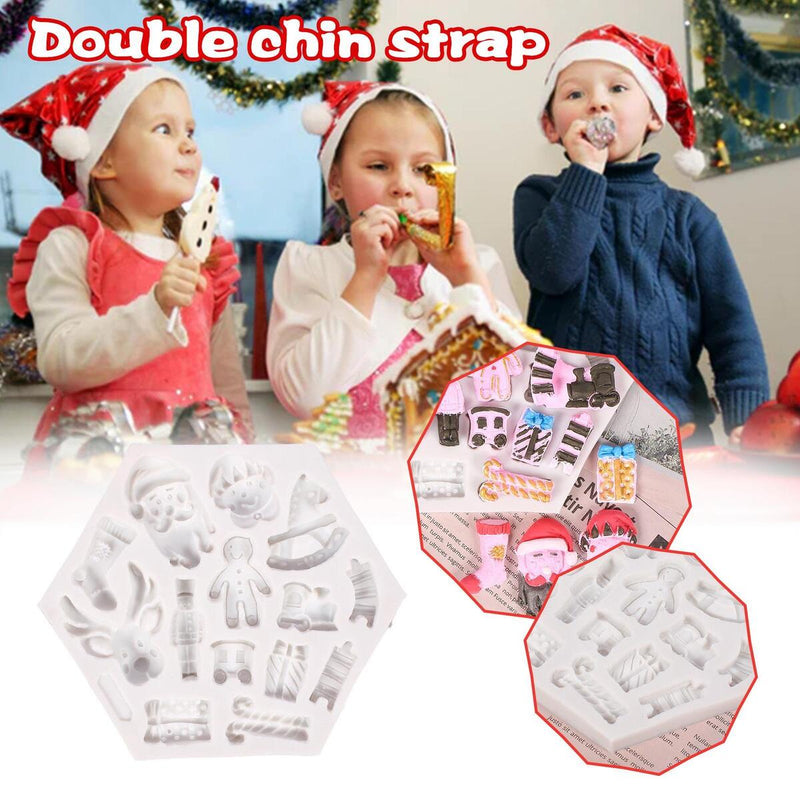 Christmas Tree Bell Silicone Cake Fondant Mold Chocolate Baking Mould Cupcake 3: