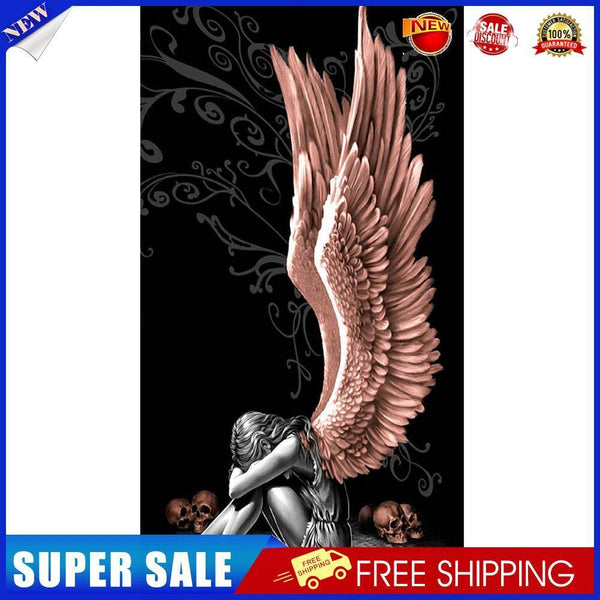 Angel Oil Paint By Numbers Kits DIY Handpainted on Canvas Wall Art Picture