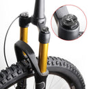RISK Bicycle Fork Gas Shoulder Cap Aluminum Alloy Nozzle Cover for Mountain B