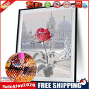 Rose 5D Diamond DIY Painting  Kit Home Decor Craft 30 X 40cm