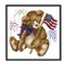 14CT Stamped Decor Cross Stitch Kit DIY Printed Canvas Embroidery Set Needlework