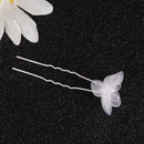 Flower Wedding Accessories Bridesmaid Clip Crystal Comb Bridal Hair Pins