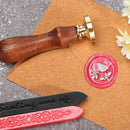 Retro Animal Fire Paint Seal Wax Stamp Literary Hand Account Sealing Wax Head