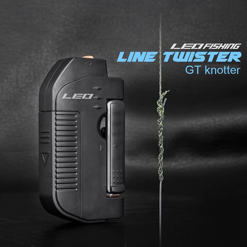 Electric Knot Knotting Machine Fishing Hook Tier Line Winder Tool (Battery)