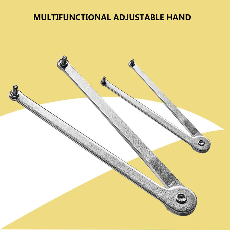 Adjustable Pin Angle Grinder Hub Wrench Universal Manual Machinery Spanner