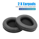 2pcs Ear Pads Artificial Leather Foam Cushions Earpads for AKG K52 K72 K92 K240