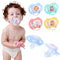 Dustproof Lid Toddler Infant Soother Infant Teether Baby Pacifier Nipple