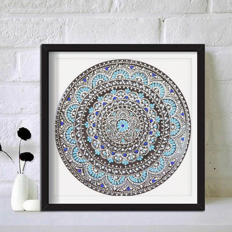 5D DIY Special Shaped Diamond Painting Mandala Cross Stitch Kits (R8362) Newly