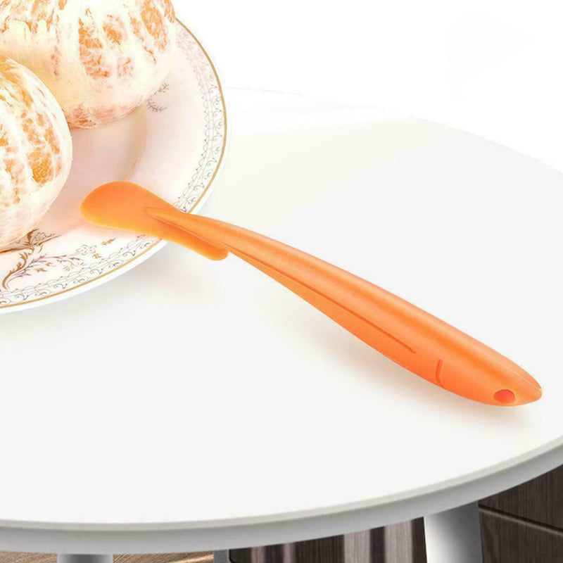 Easy Manual Fruit Citrus Oranges Peeler Slicer Cutter Tools Plastic Kitchen K5P6