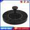 Outdoor Floating Solar Powered Waterfall Fountain Garden Water Pump Kits