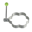 Stainless Steel Omelette Egg Frying Mold Love Round Star Mold(Flower)