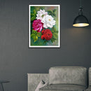 Full Drill 5D DIY Diamond Painting Cartoon Flowers Cross Stitch Mosaic Craft