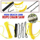 Manganese Steel Branch Chainsaw High Reach Limb Rope Branch Tree Cutter Trimmer