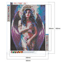 Wing Girl 5D DIY Diamond Painting Full Square Drill for Room Decoration (N2