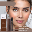 Eyebrow Stamp Shaping Set Waterproof Brow Powder Hair Line Stick (Brown) Newly