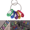 Camping Equipment Snap Hook Backpack Buckles Outdoor Carabiner D-Type Buckle