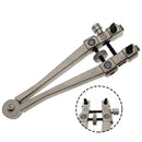 Large V-shape Watchmaker Repair Tool Watch Case Screw Back Opener Wrench Newly