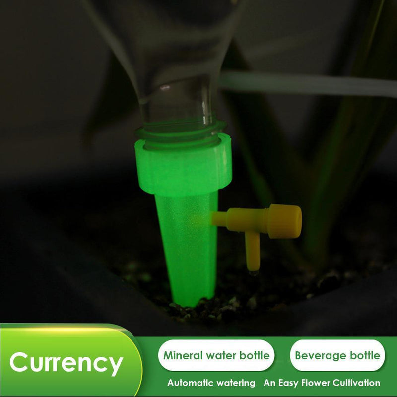 6pcs Automatic Watering Spikes System for Plants Drip Irrigation (Blue)
