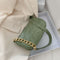 Alligator Pattern Handbag Tote Women Leather Underarm Shoulder Bag (Green)