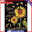 Diamond Embroidery Sunflower Mosaic Round Drill Diamond Painting for Bead Art
